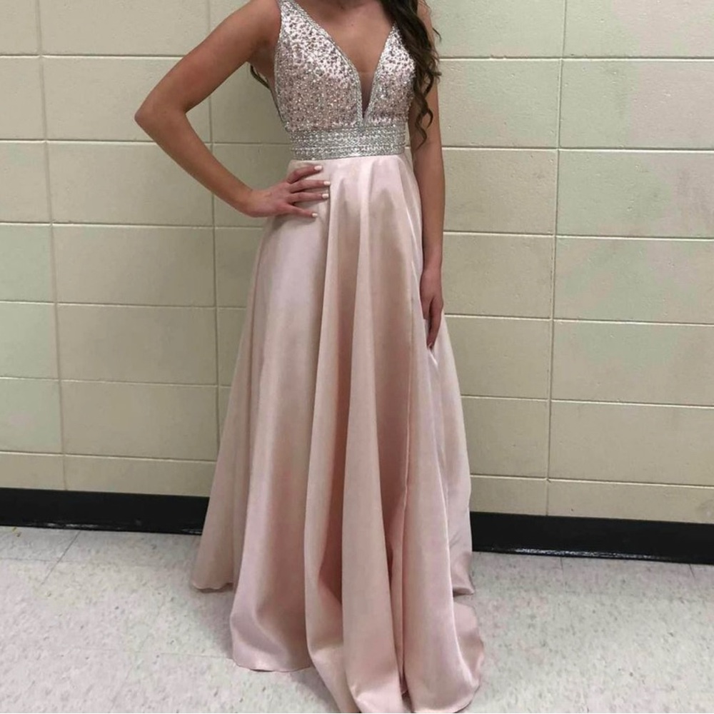 Dancing Queen size X-Small floor length pageant/prom dress
